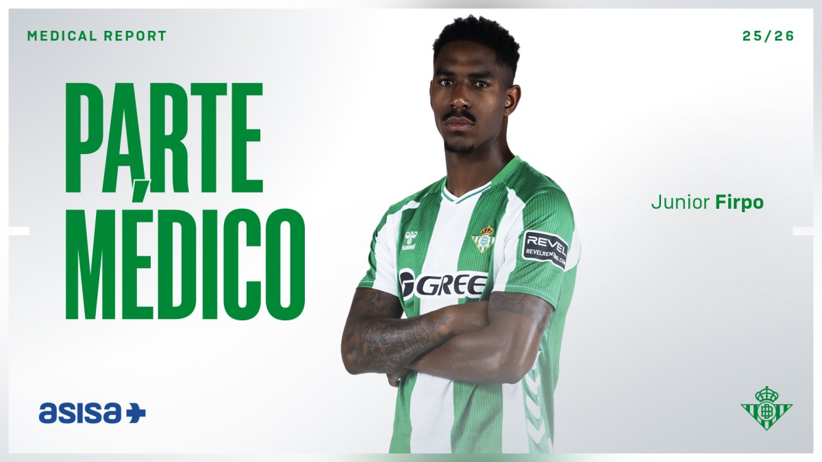 Una nueva lesión importante en el Betis Una nueva lesión importante en el Betis