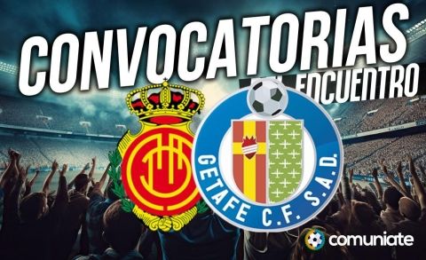 Jugadores convocados para el partido Mallorca y Getafe. Jornada 12. Jugadores convocados para el partido Mallorca y Getafe. Jornada 12.