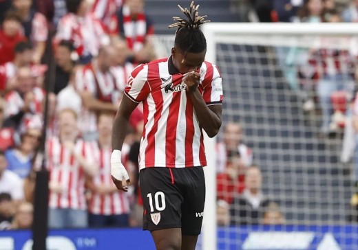 Límite Nico Williams: molestias, gol y descanso en el parón Límite Nico Williams: molestias, gol y descanso en el parón