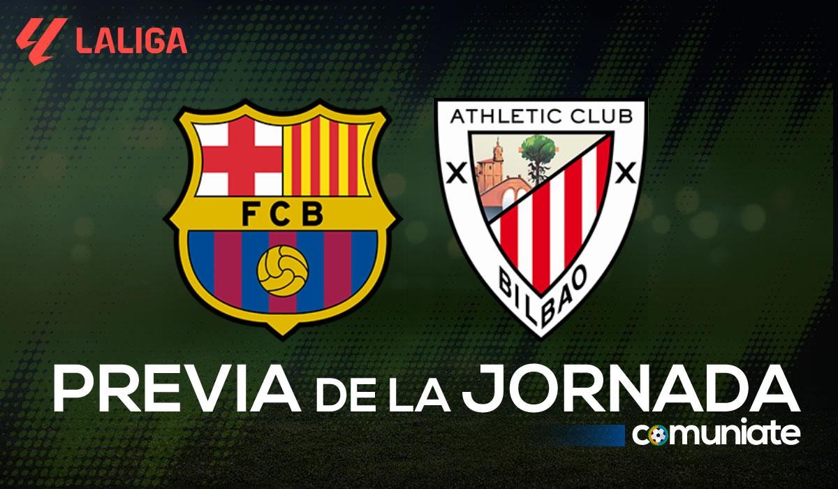 Barcelona - Athletic. Previa, alineaciones probables y consejos fantasy. Jornada 13 de LaLiga.
