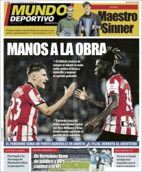 portada periódico deportivo