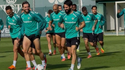 El Real Betis suma tres nuevas bajas muy importantes en el entrenamiento de este martes El Real Betis suma tres nuevas bajas muy importantes en el entrenamiento de este martes