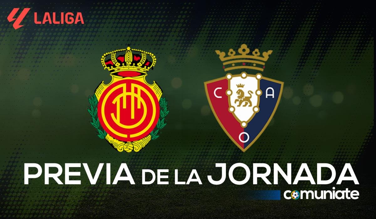 Mallorca - Osasuna. Previa, alineaciones probables y consejos fantasy. Jornada 14 de LaLiga.