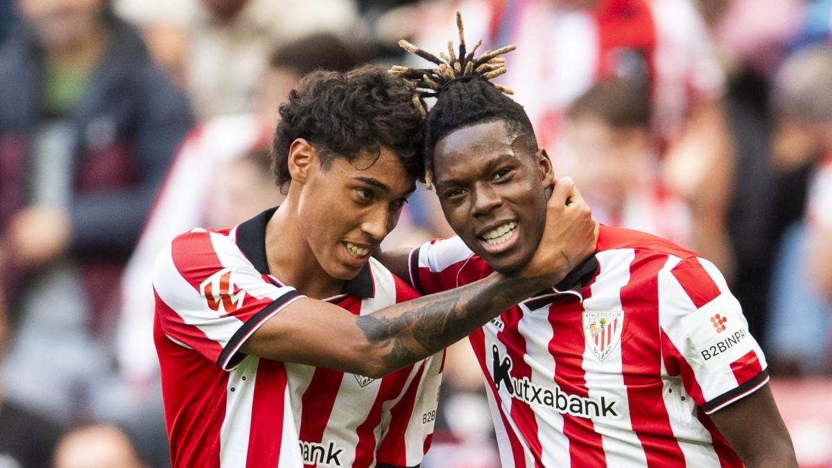 Alineación confirmada del Athletic Club para enfrentarse al Slavia Praga ¡Nico Williams y Laporte suplentes!