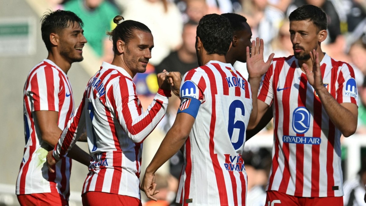 Alineación confirmada del Atlético de Madrid para enfrentarse al Inter ¡Giuliano y Cardoso titulares!