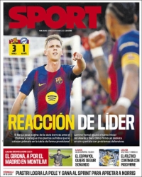 portada periódico deportivo