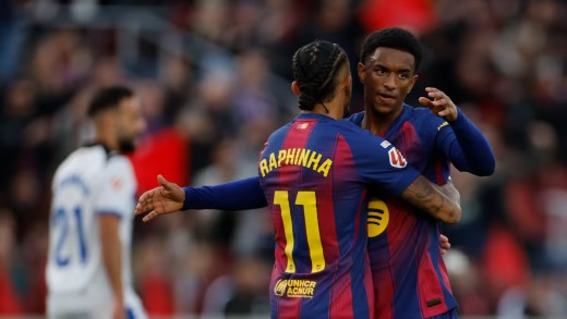 Última hora sobre las molestias de Raphinha y Balde Última hora sobre las molestias de Raphinha y Balde