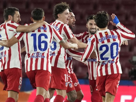 Alineación confirmada del Atlético para enfrentarse al PSV Alineación confirmada del Atlético para enfrentarse al PSV