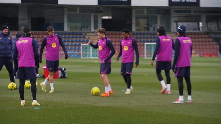 Baja muy importante en el entrenamiento del Barcelona