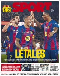 portada periódico deportivo