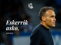 La Real Sociedad hace oficial la destitución de Sergio Francisco