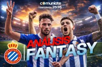 Guía Fantasy de la plantilla, alineación tipo y recomendables de RCD Espanyol temporada 25/26. Actualizado parón navideño.