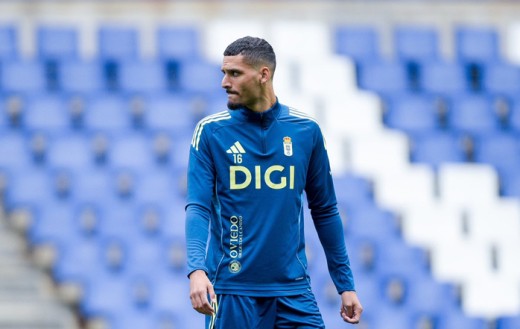 El Real Oviedo recupera a un jugador importante en el entrenamiento de este viernes