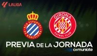 Espanyol - Girona. Previa, alineaciones probables y consejos fantasy. Jornada 20 de LaLiga.
