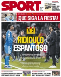 portada periódico deportivo