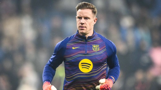 Ter Stegen heading to Girona: debut at Montilivi against Getafe as a starter