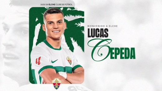 Lucas Cepeda, nuevo fichaje del Elche CF