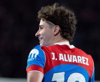 El motivo de la suplencia de Julián Álvarez ante el Real Betis El motivo de la suplencia de Julián Álvarez ante el Real Betis