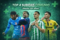 Top 4 Subidas Comunio de los últimos 7 días.