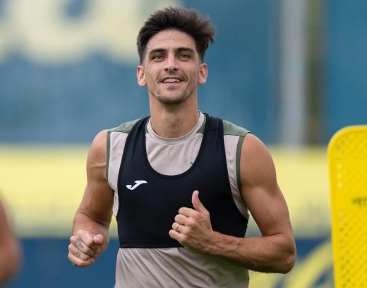 Gerard Moreno será baja ante el Getafe