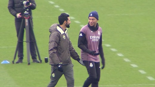 Mbappé triggers the alarms and is a serious doubt to face Real Sociedad