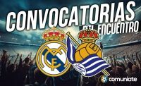 Jugadores convocados para el partido Real Madrid y Real Sociedad. Jornada 24. Jugadores convocados para el partido Real Madrid y Real Sociedad. Jornada 24.