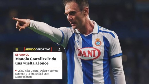 Mundo Deportivo cree que Kike García y Terrats serán titulares ante el Atlético