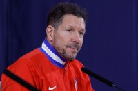 Simeone sobre Julián Álvarez, Sorloth, Koke, Griezmann y el Brujas