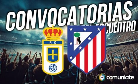 Jugadores convocados para el partido Oviedo y Atlético. Jornada 26. Jugadores convocados para el partido Oviedo y Atlético. Jornada 26.