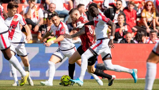 Crónica y ficha técnica del Rayo Vallecano 1-1 Athletic Club