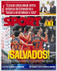 portada periódico deportivo
