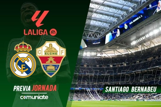 Real Madrid - Elche. Previa, alineaciones probables y consejos fantasy. Jornada 28 de LaLiga.