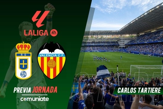 Oviedo - Valencia. Previa, alineaciones probables y consejos fantasy. Jornada 28 de LaLiga.