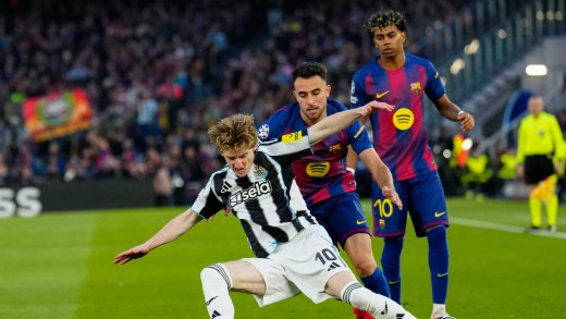 Eric García cae lesionado ante el Newcastle y enciende las alarmas