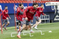 Entrenamiento Osasuna en Tajonar