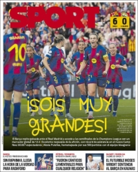 portada periódico deportivo