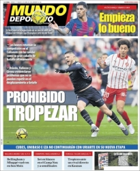 portada periódico deportivo