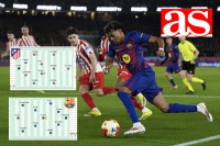The starting eleven AS predicts for Atlético de Madrid - Barcelona