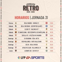 LaLiga prepara su primera jornada retro ¿qué te parece este once retro? LaLiga prepara su primera jornada retro ¿qué te parece este once retro?