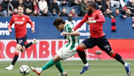 Draw in Pamplona! Osasuna 1-1 Real Betis Draw in Pamplona! Osasuna 1-1 Real Betis