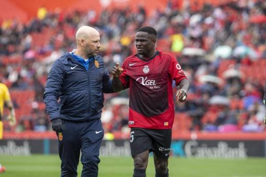 Malas noticias en el Mallorca con Luvumbo Malas noticias en el Mallorca con Luvumbo