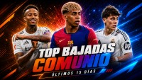 Top 4 bajadas importantes en Comunio de los últimos 15 días