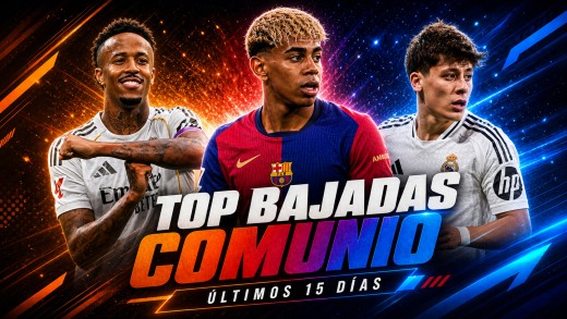 Top 4 bajadas importantes en Comunio de los últimos 15 días