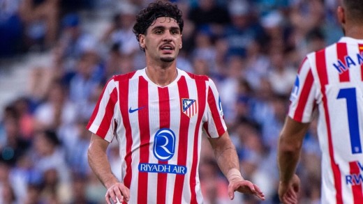 Alarma en el Atlético: Johnny Cardoso abandona el entrenamiento tras 25 minutos