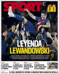 portada periódico deportivo
