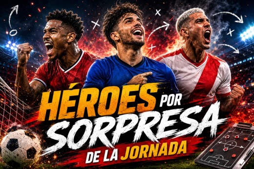 Héroes por sorpresa en Comunio y Fantasy de la jornada 38