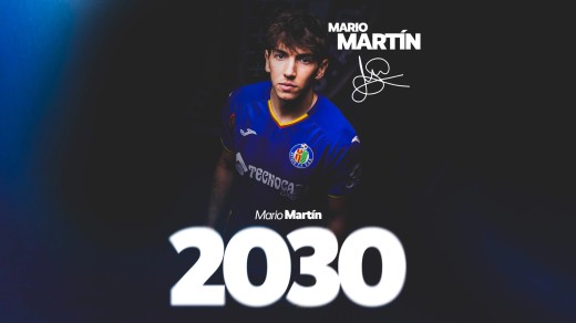 Super Mario Martín ya es azulón
