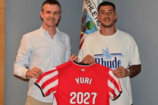Yuri sigue: el Athletic ata a uno de sus pilares