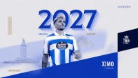 Ximo Navarro seguirá en Riazor hasta 2027 Ximo Navarro seguirá en Riazor hasta 2027