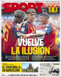 portada periódico deportivo